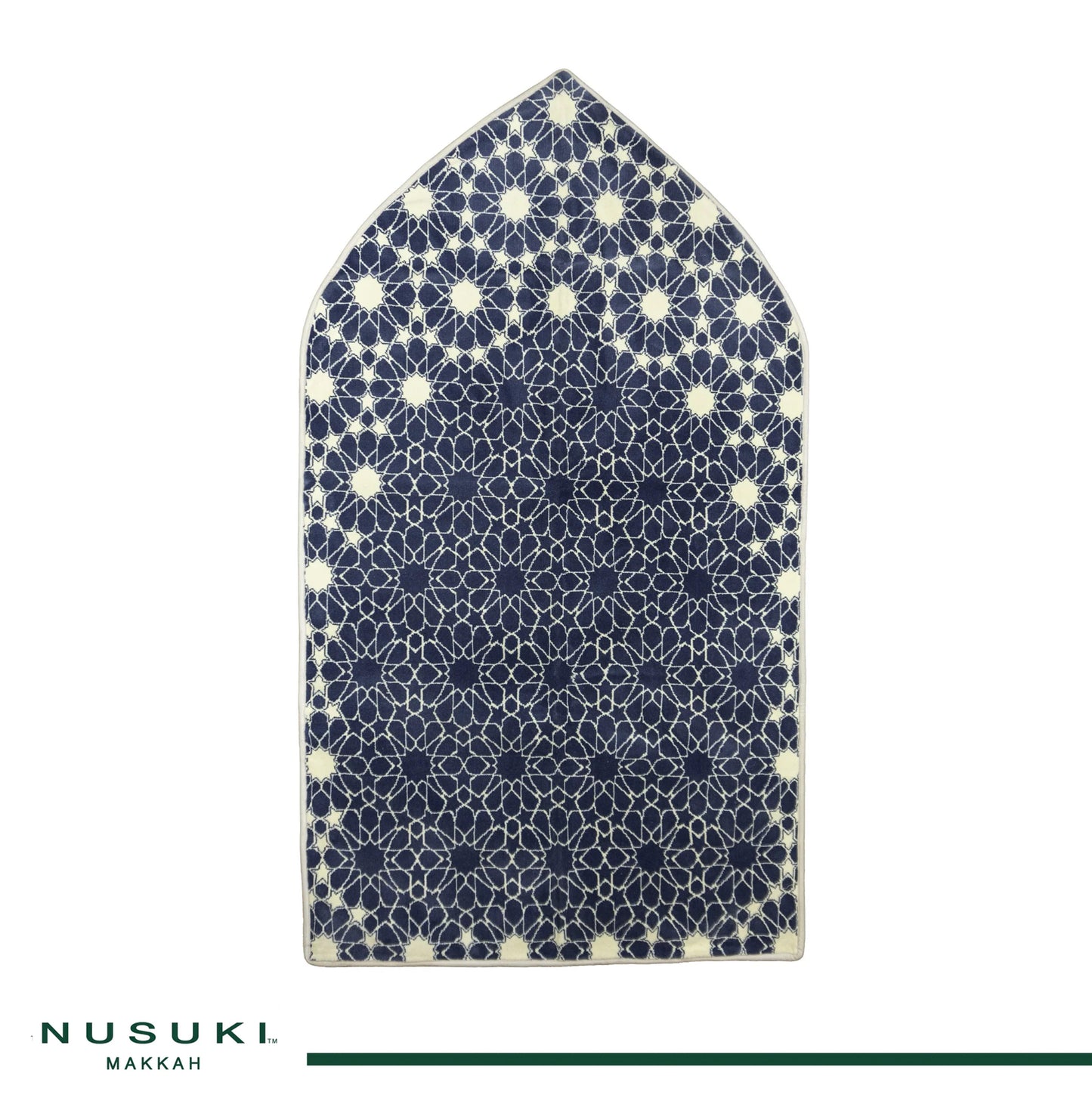 Al Andalusia Padded Prayer Mat - Dark Blue