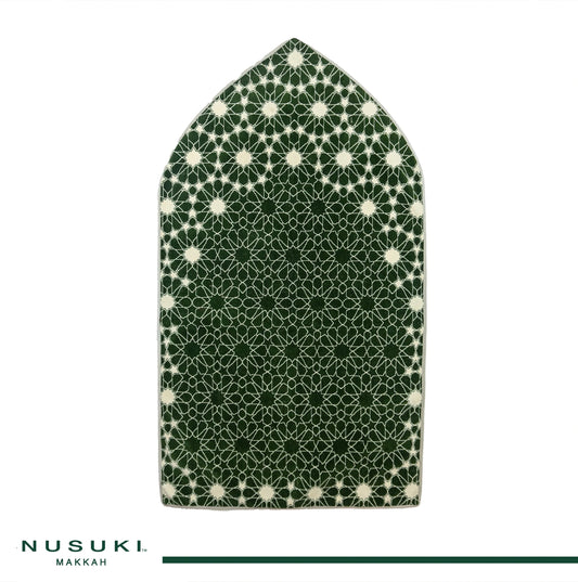 Al Andalusia Padded Prayer Mat - Green